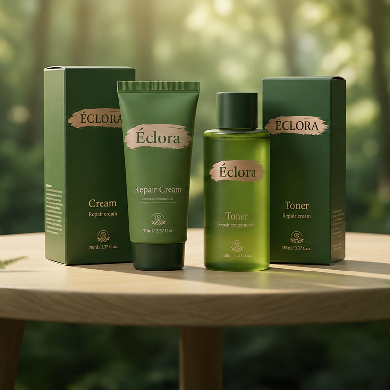 Éclora Clear & Calm Duo Set | Tone, Repair & Restore